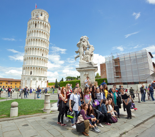 customized band trips leaning tower pisa