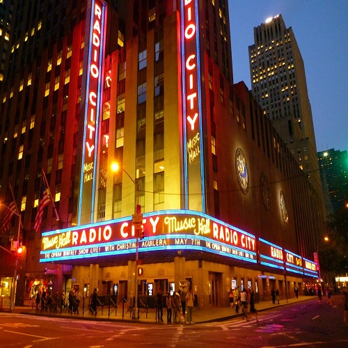 radio city music hall in New York City