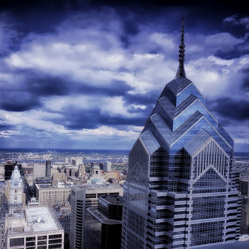 philadelphia city view